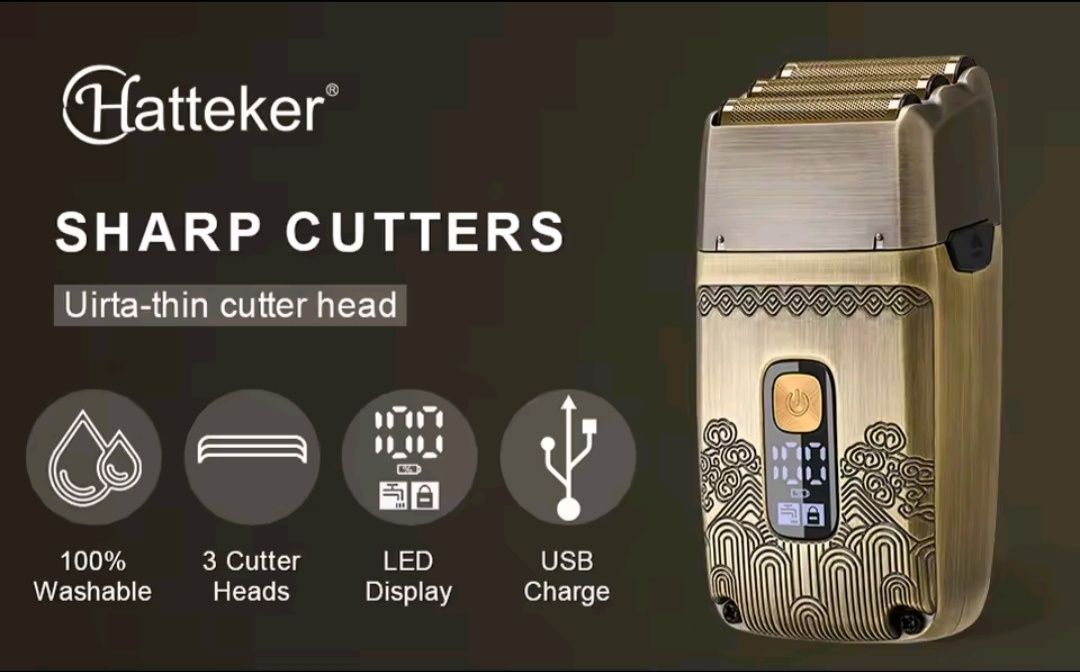 Бритва, шейвер, электробритва Hatteker RSCW - 767