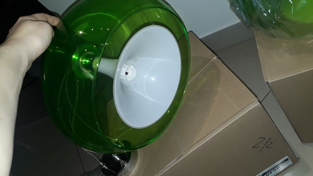 Lampy sufitowe Argon szklane 2szt cena za komplet