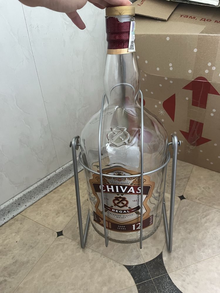 Бутылка на качели chivas 4,5 л