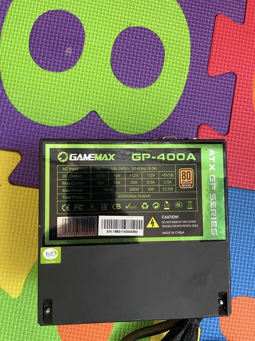 Блок живлення GameMax GP-400A 400W