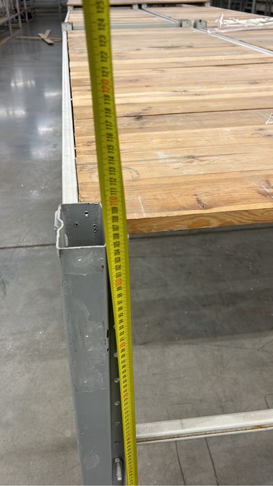 Stół warsztatowy bardzo solidny transport Faktura