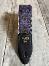 Pasek gitarowy Ernie Ball Purple Paisley Jacquard