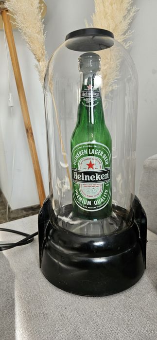 Lampa Plazmowa Heineken Butelka Unikat, reklama. bardzo, pub.