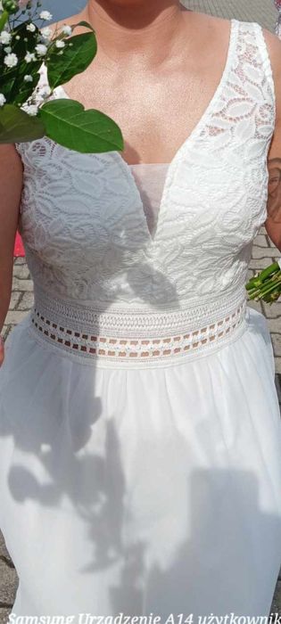 Suknia ślubna boho 38