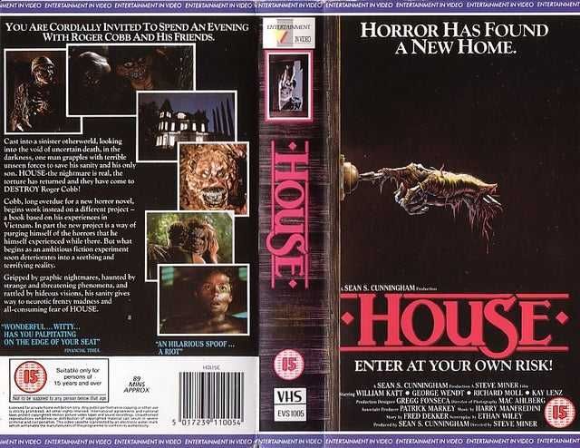 House Dom 1985 horror vhs + GRATIS