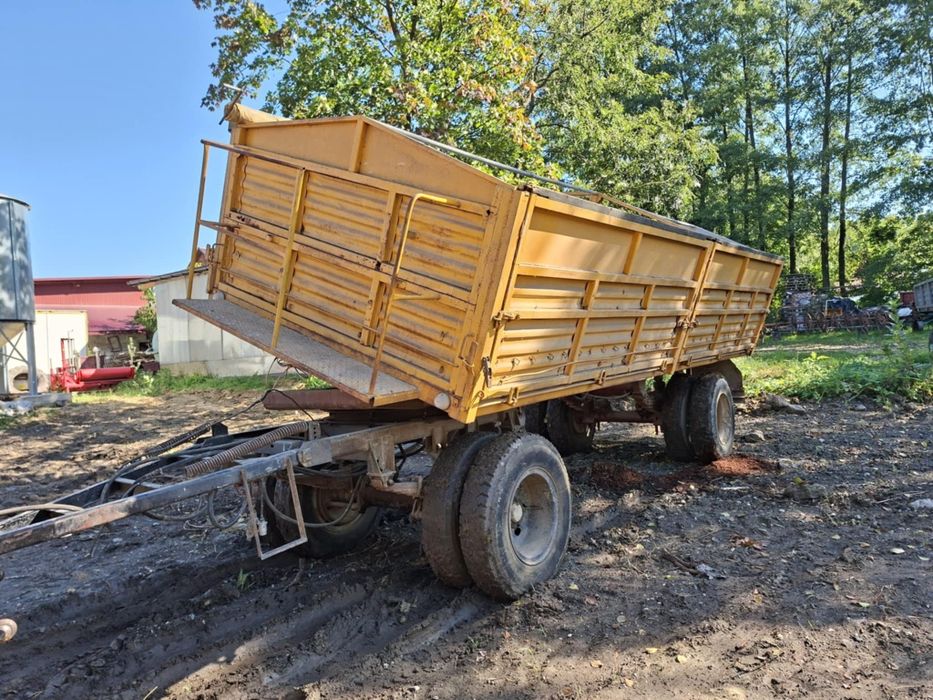 Przyczepa rolnicza wywrotka Autosan 10t bliźniak