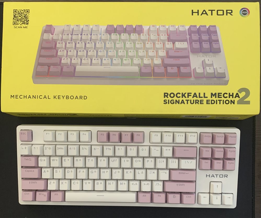 Механічна клавіатура Hator Rockfall 2 Mecha SIGNATURE EDITION