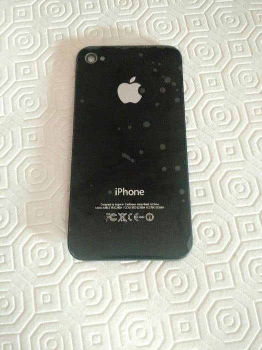 Parte traseira iPhone 4S Preto/Black