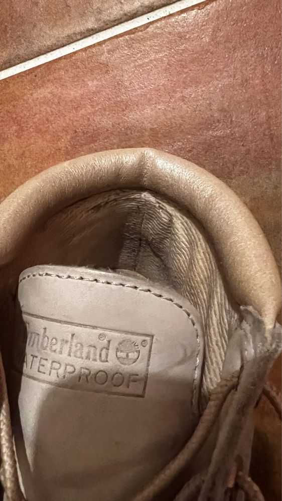 Timberland trapery rozowe 37,5 damskie wizane