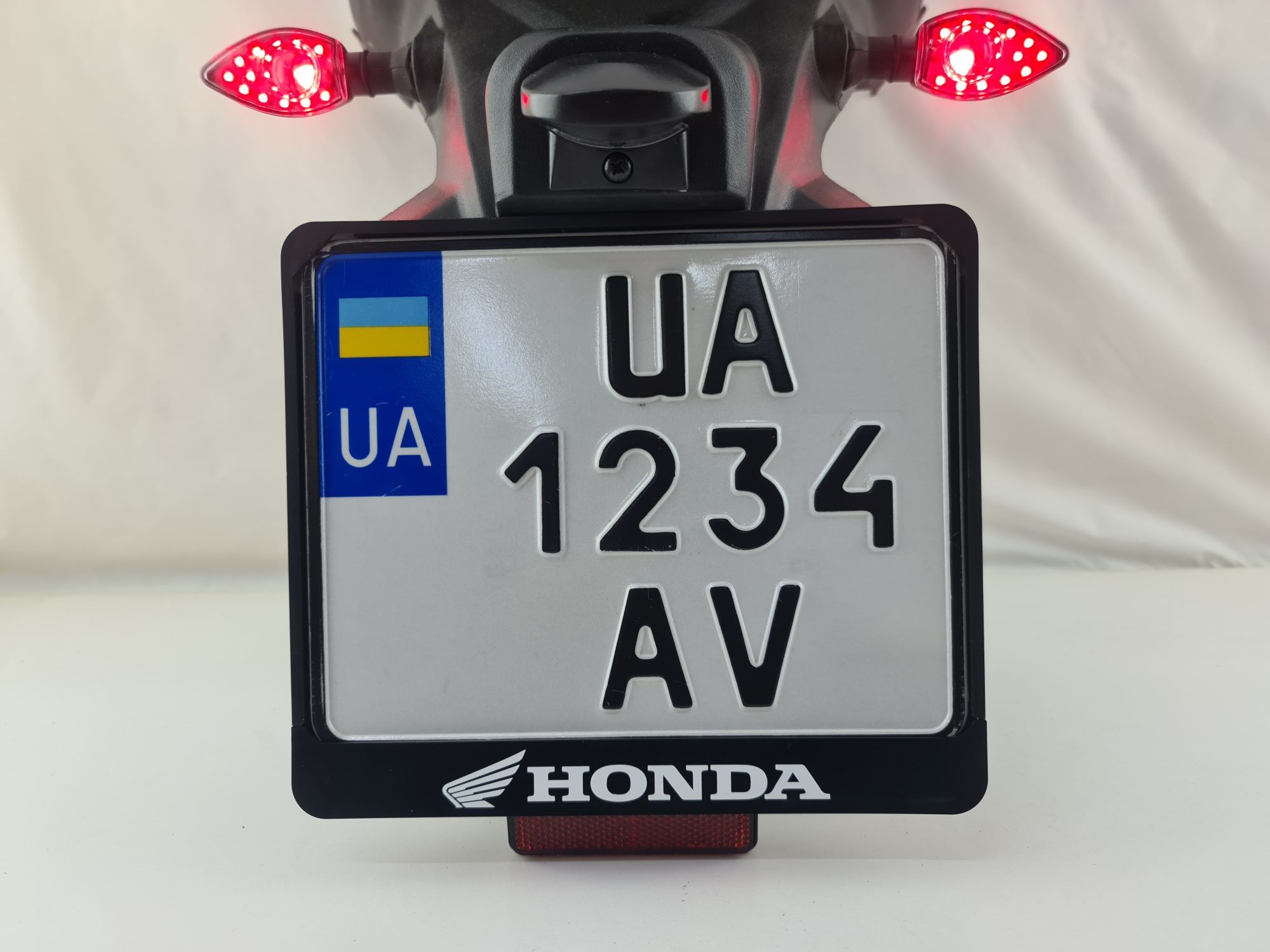 Рамка для мото номера с надписью Honda YAMAHA Suzuki Kawasaki и другие