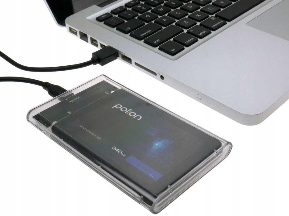 Kieszeń na dysk 2,5 cala SSD HDD SATA USB-C