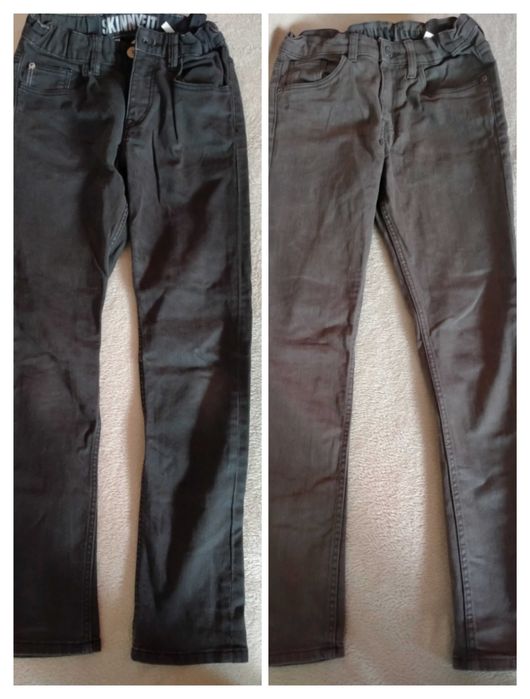 2 x spodnie chłopięce jeans H&M rozm. 146