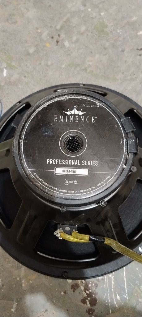 Głośnik Eminence Delta 15 "