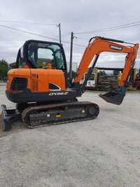 MINI ESCAVADORA GIRATORIA DOOSAN DX55-9CN