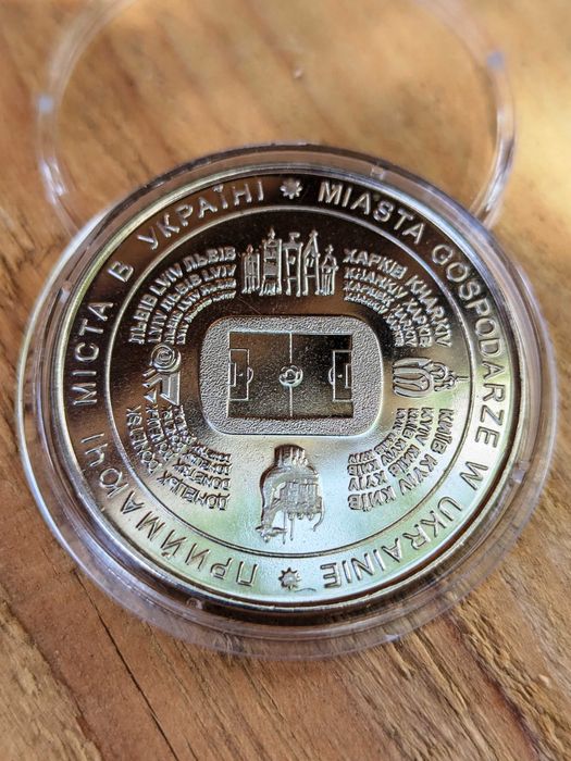 Колекційні медалі присвячені місту Лева від бюро Топаз та інші