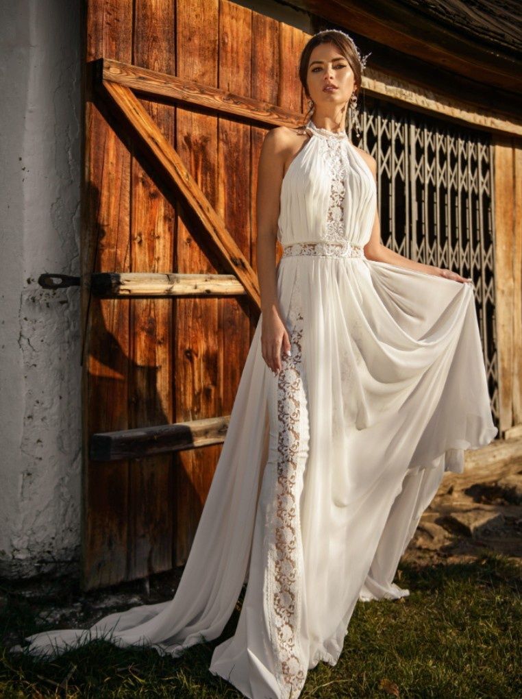 Сукня біла весільна випускна на роспис плаття платье