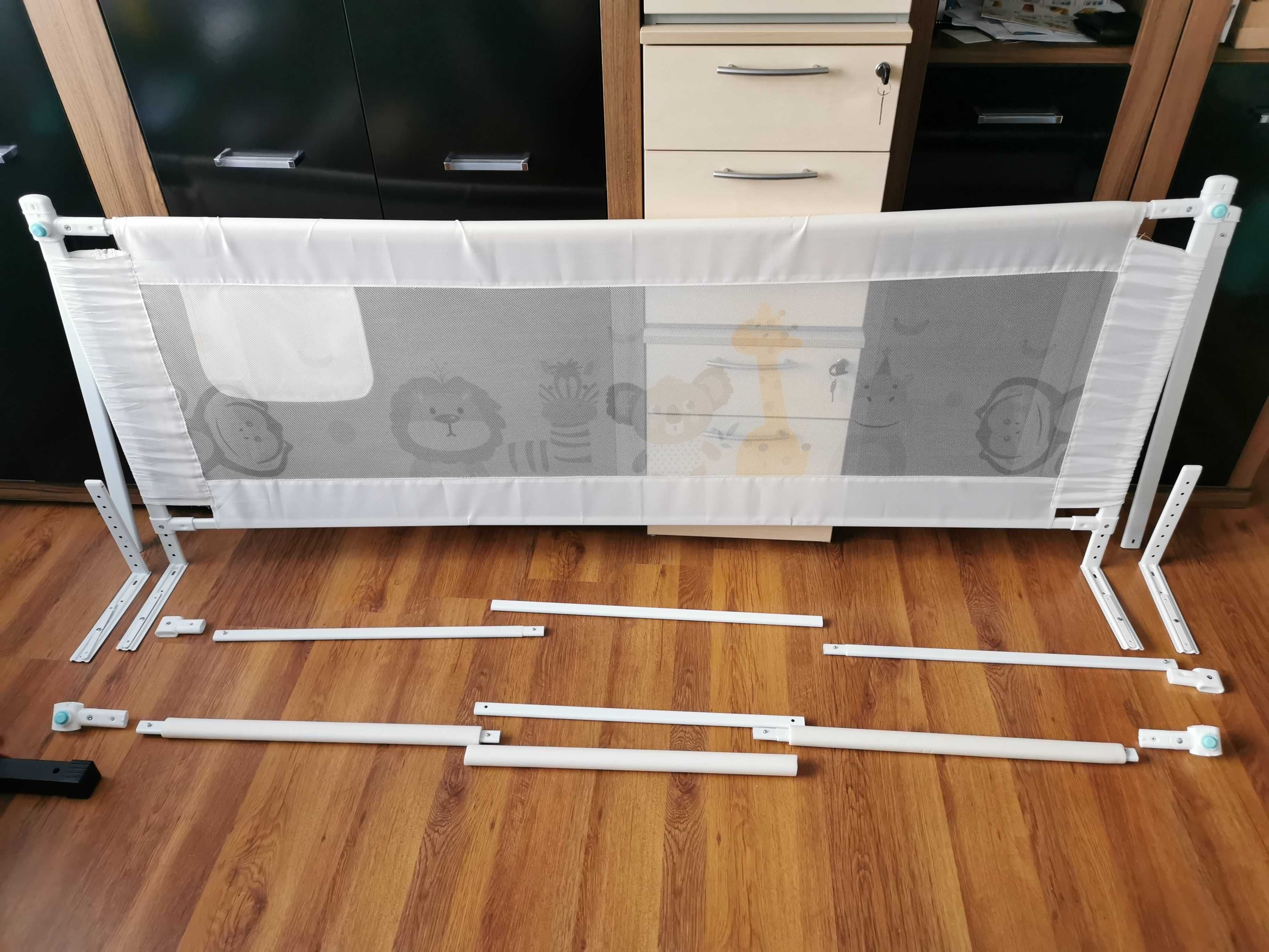 Barierka Poręcz do łóżka Ochrona 200cm 2m Fascol Bed Rail