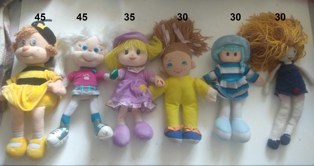 М*які різні ляльки