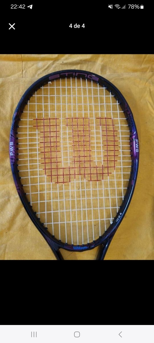 Raquete Tenis em bom estado ver fotos