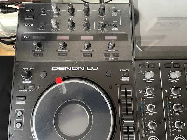 Oportunidade –  Denon Prime 4Plus + DeckSaver + Mala de transporte.