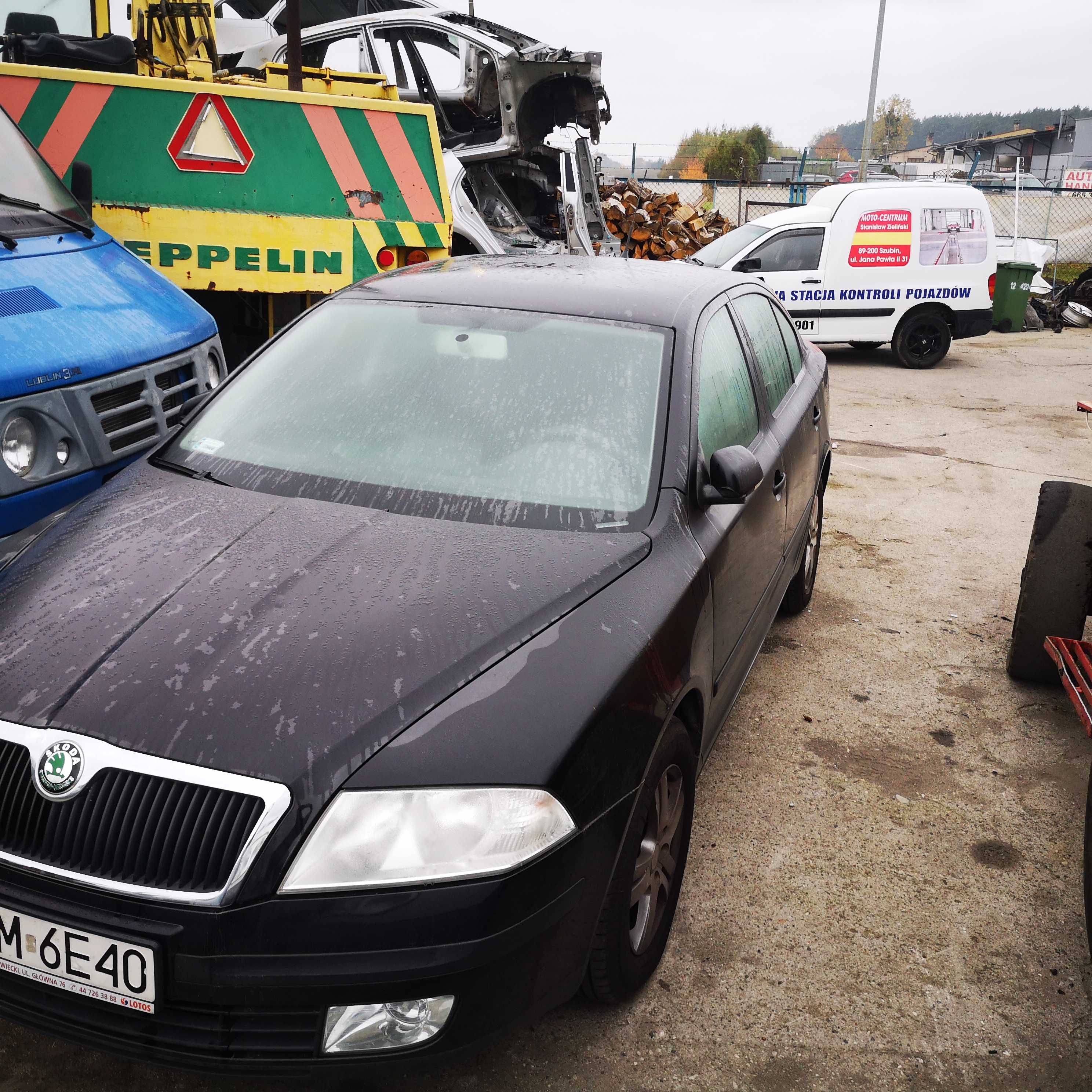 Skoda Octavia II 1,9 TDI 105 kM, BXE-162000 km-faktura VAT-uszkodzona