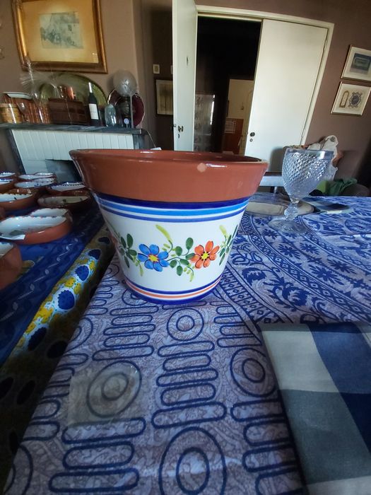 Loiça barro alentejana pintada à mão diversa anuncio 1