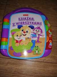 Fisher price książeczka z wierszykami