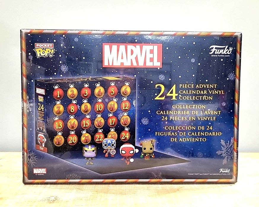 Funko Pop! Advent Calendar: Marvel - Holiday, новий запакований