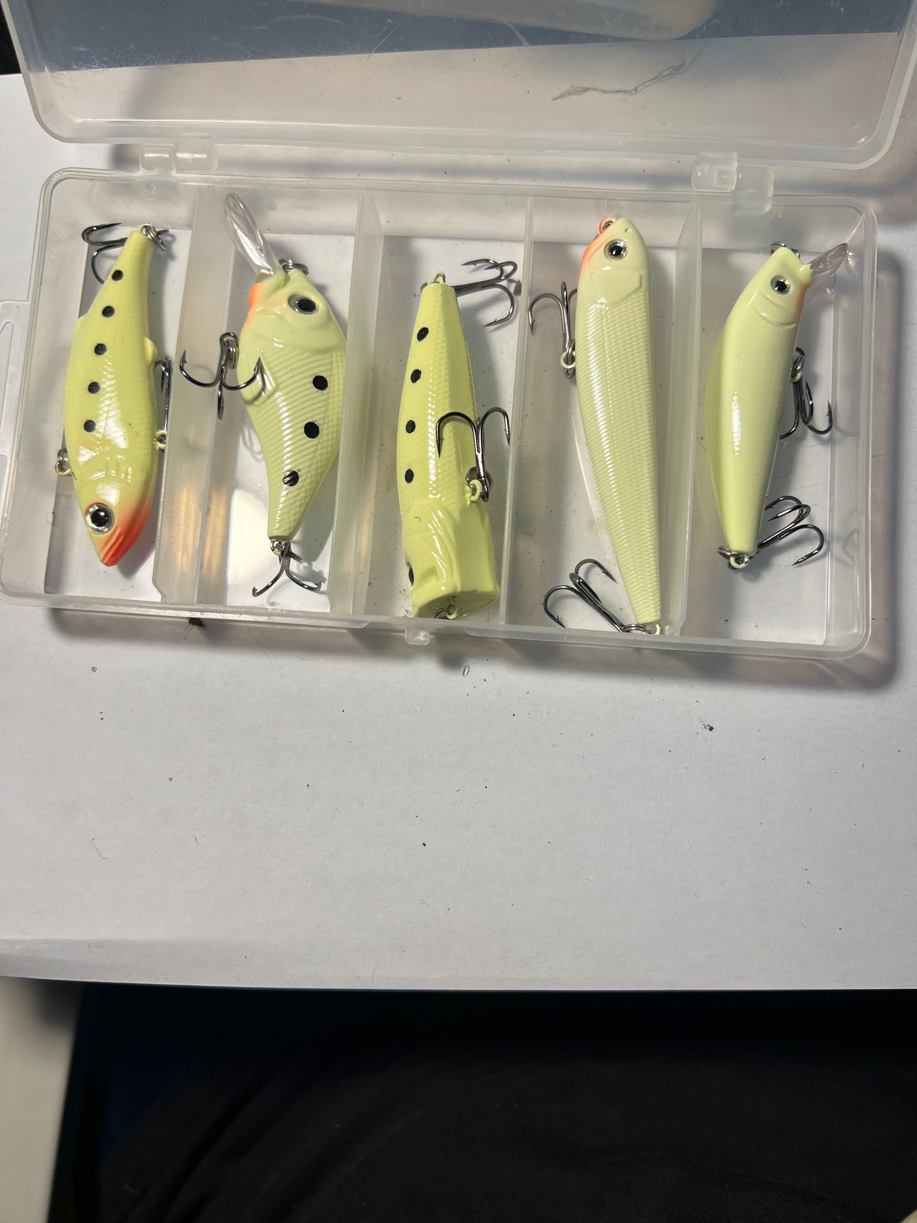 Amostras para pesca