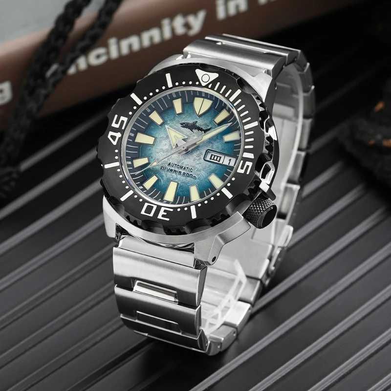 Годинник дайвер автопідзавод сапфір Heimdallr Monster NH36 Seiko хомаж