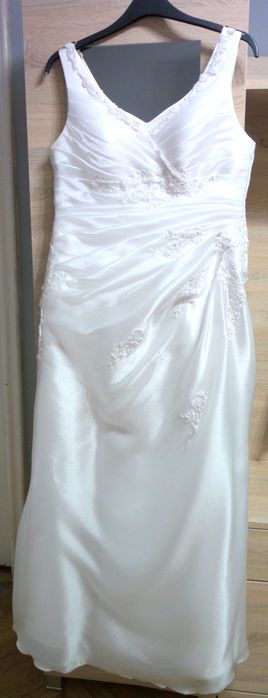Suknia ślubna na 165 cm wzrostu, rozmiar 40/42