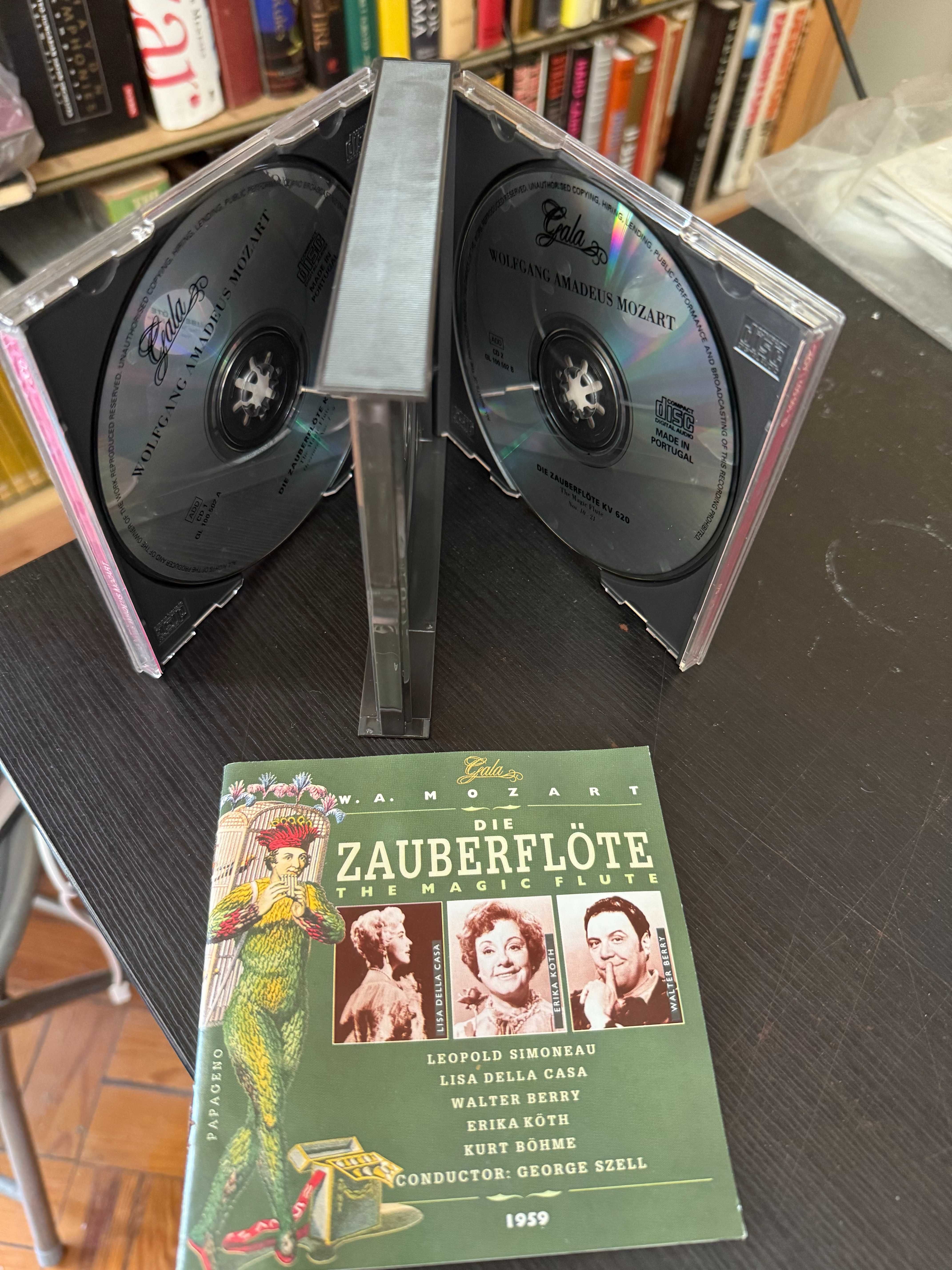 Mozart – Die Zauberflöte – Böhme, Köth, Berry, Della Casa – Szell