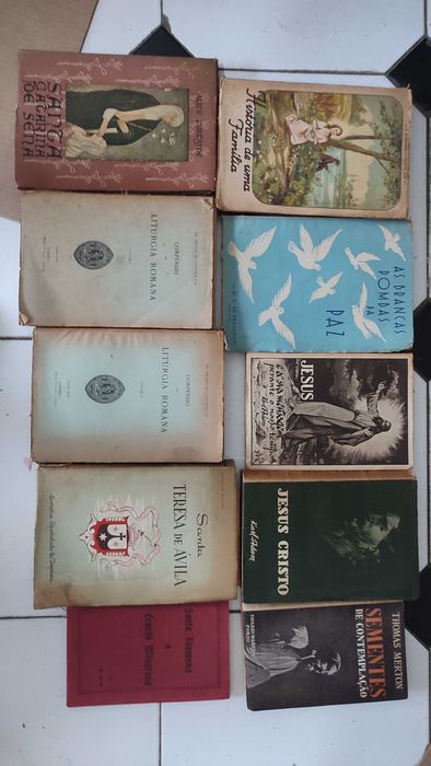 Lote 30 livros Religiosos antigos