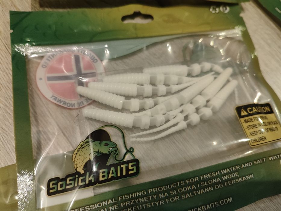 Ogromny Zestaw gumek na duże ryby, szczupaki, dorsze