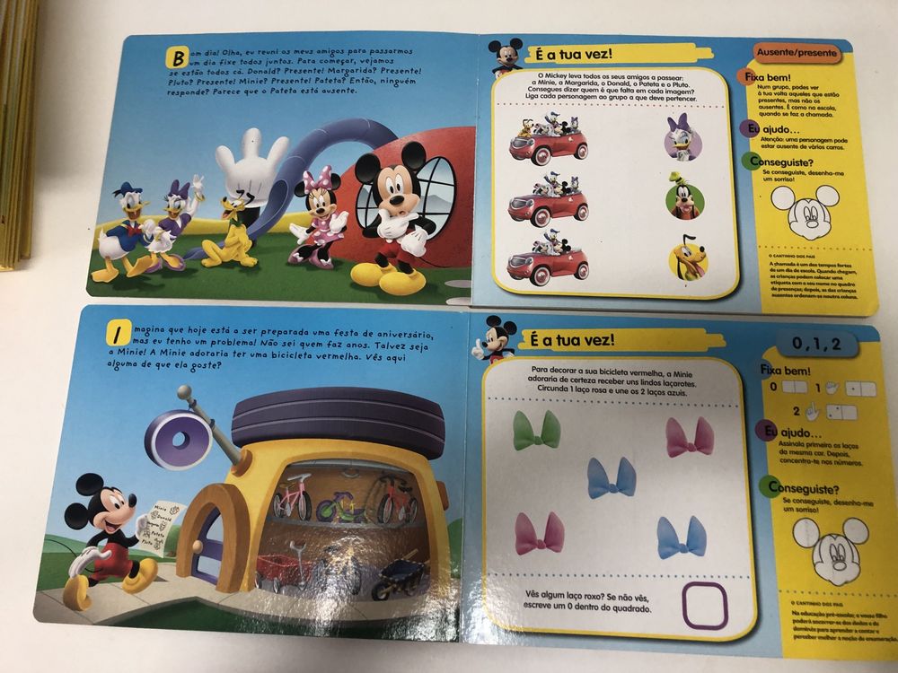 Livros mágicos Mickey