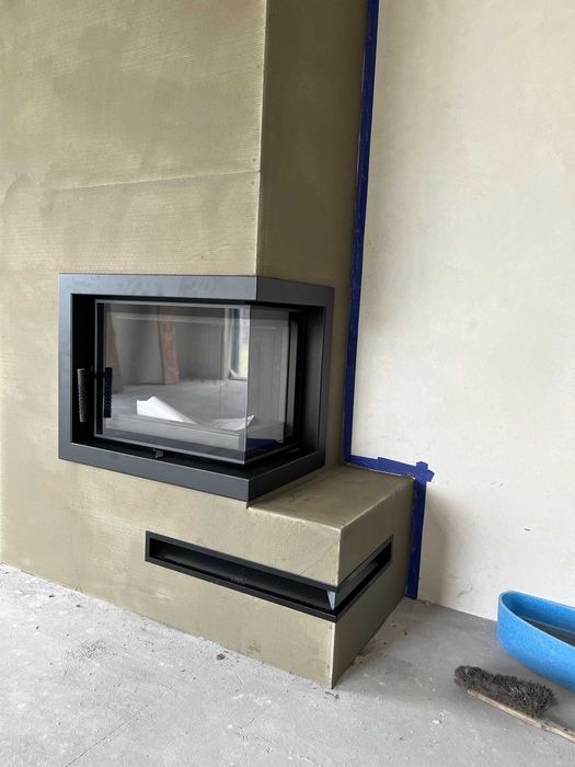 Kominek naroży Floki S Kratki.pl - cena z montażem