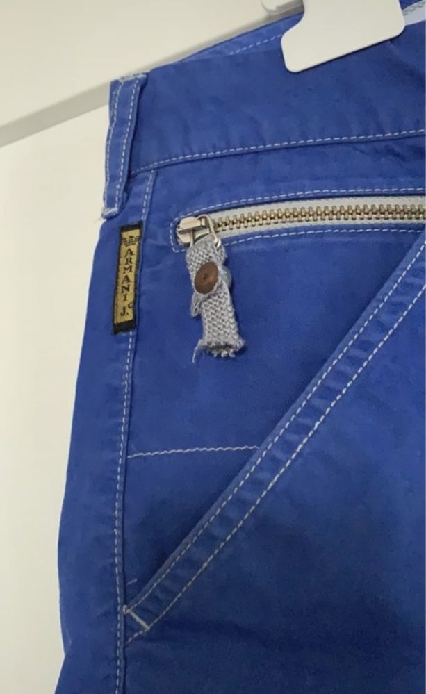 Spodnie męskie niebieskie Armani Jeans