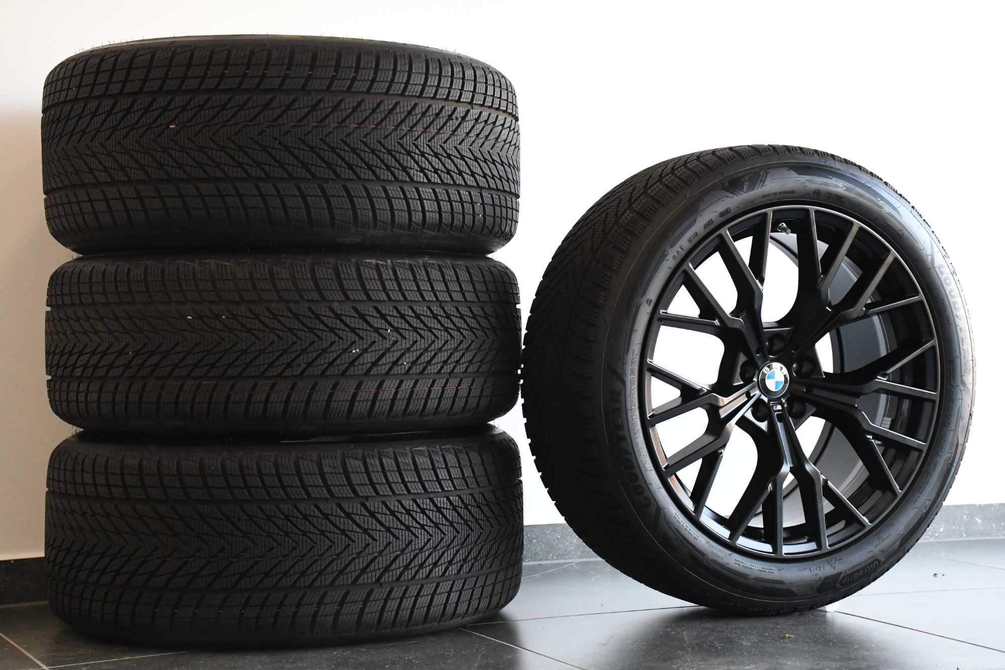 Koła Zimowe BMW 7er G70 i7 G70 X3 G45 20" 911M Goodyear 2024 BlackMatt