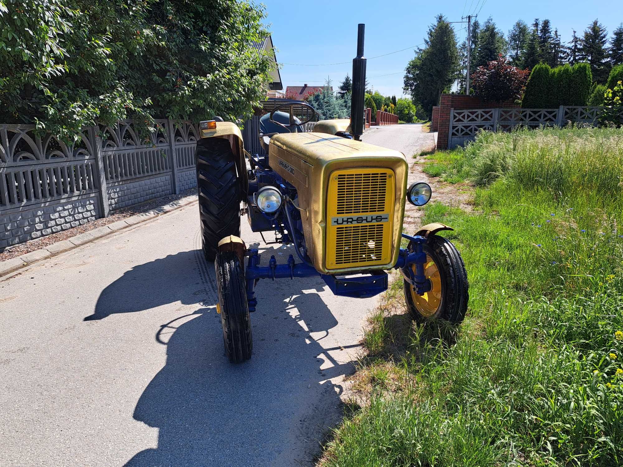 Traktor C-360, C-355, odnowiony, opony 80%, pali na dotyk
