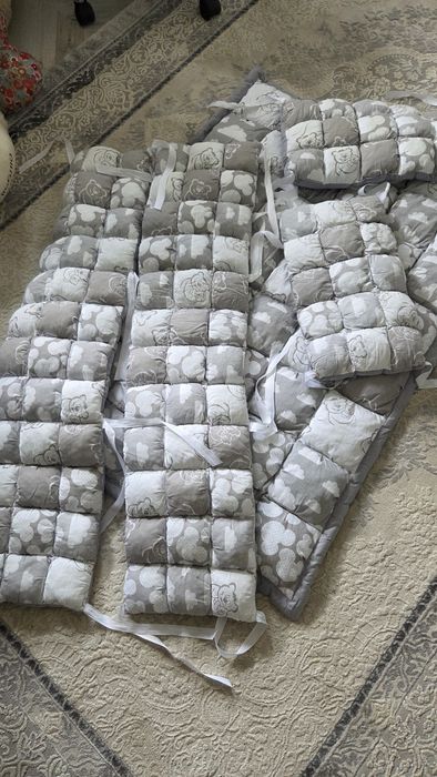 Бортики+ковдра на дитячу кроватку