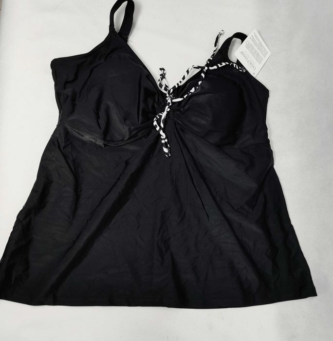 Strój kąpielowy 46/48 tankini koszulka kąpielowa z figami TN0155 ELLOS