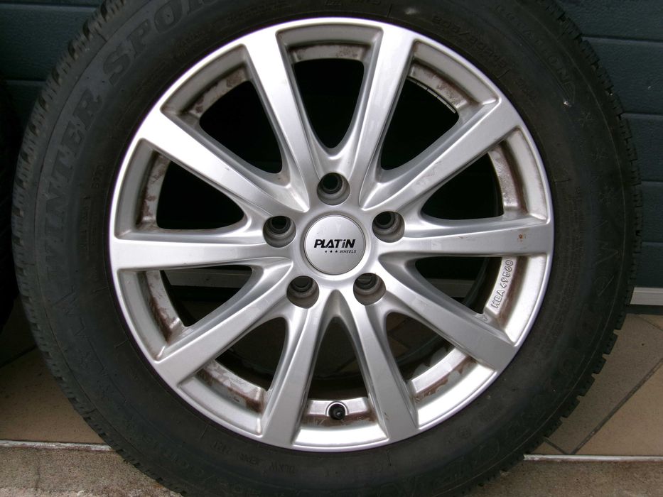 ! Koła aluminiowe zimowe 16 5x112 Skoda Octavia IV Vw Touran II +8,5mm