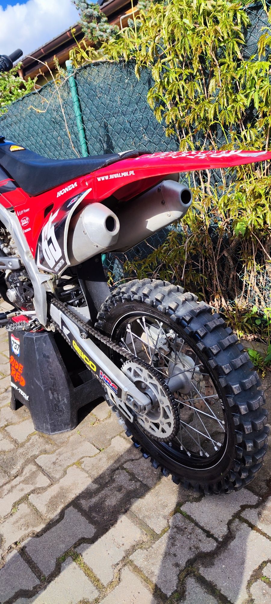 Honda CRF 250 R 2019 rozrusznik wtrysk