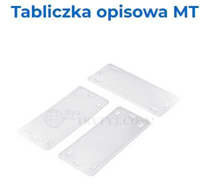 TRYTYT. COM Tabliczka opisowa MT-4. 60X50mm. 7 Szt.