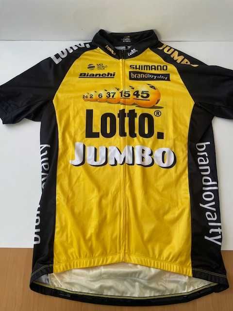 Koszulka kolarska Lotto Jumbo Shimano rozmiar XXL nowa