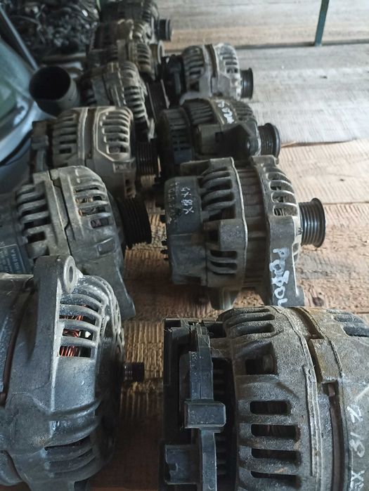 Генератори 12V  Opel/Audi/Volkswagen/ BMW/Skoda/Volvo/Ford ...