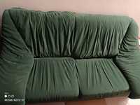 Sofá cama  em veludo