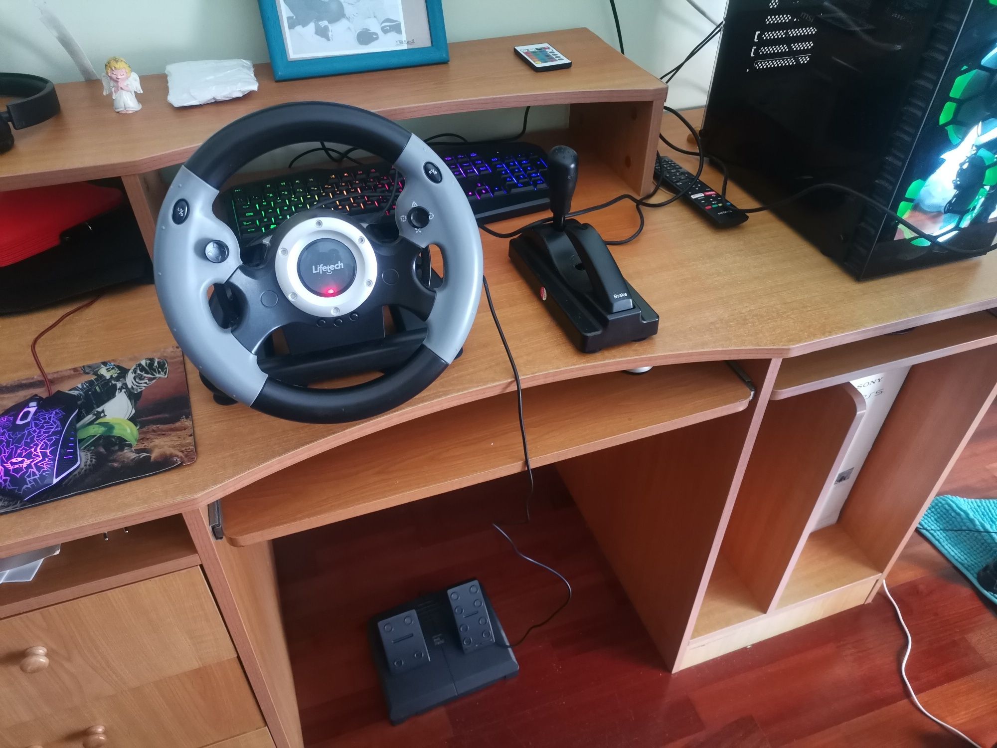 Volante para PC e Playstation