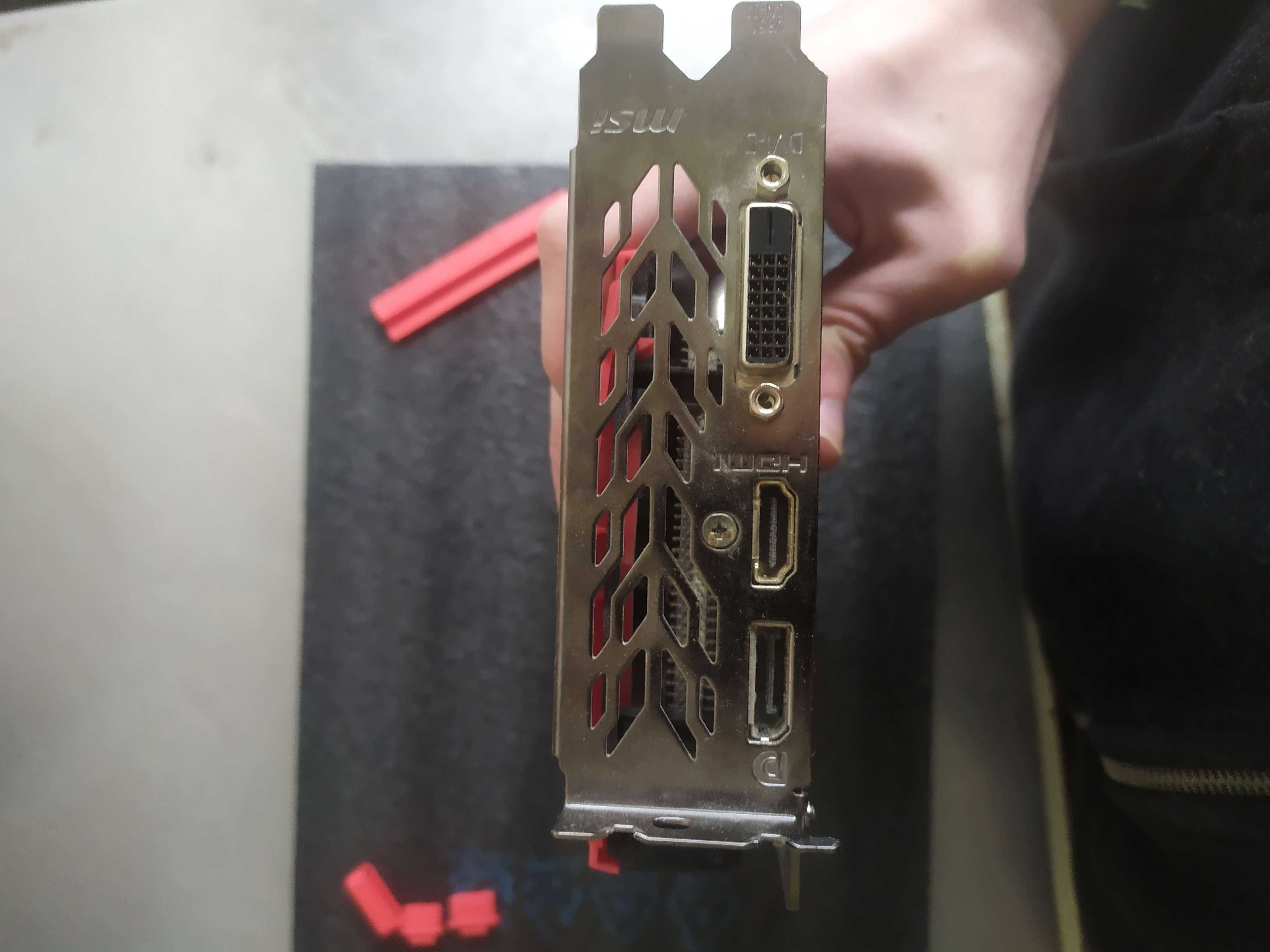 Видеокарта MSI GeForce 1050Ti Gaming X 4GB