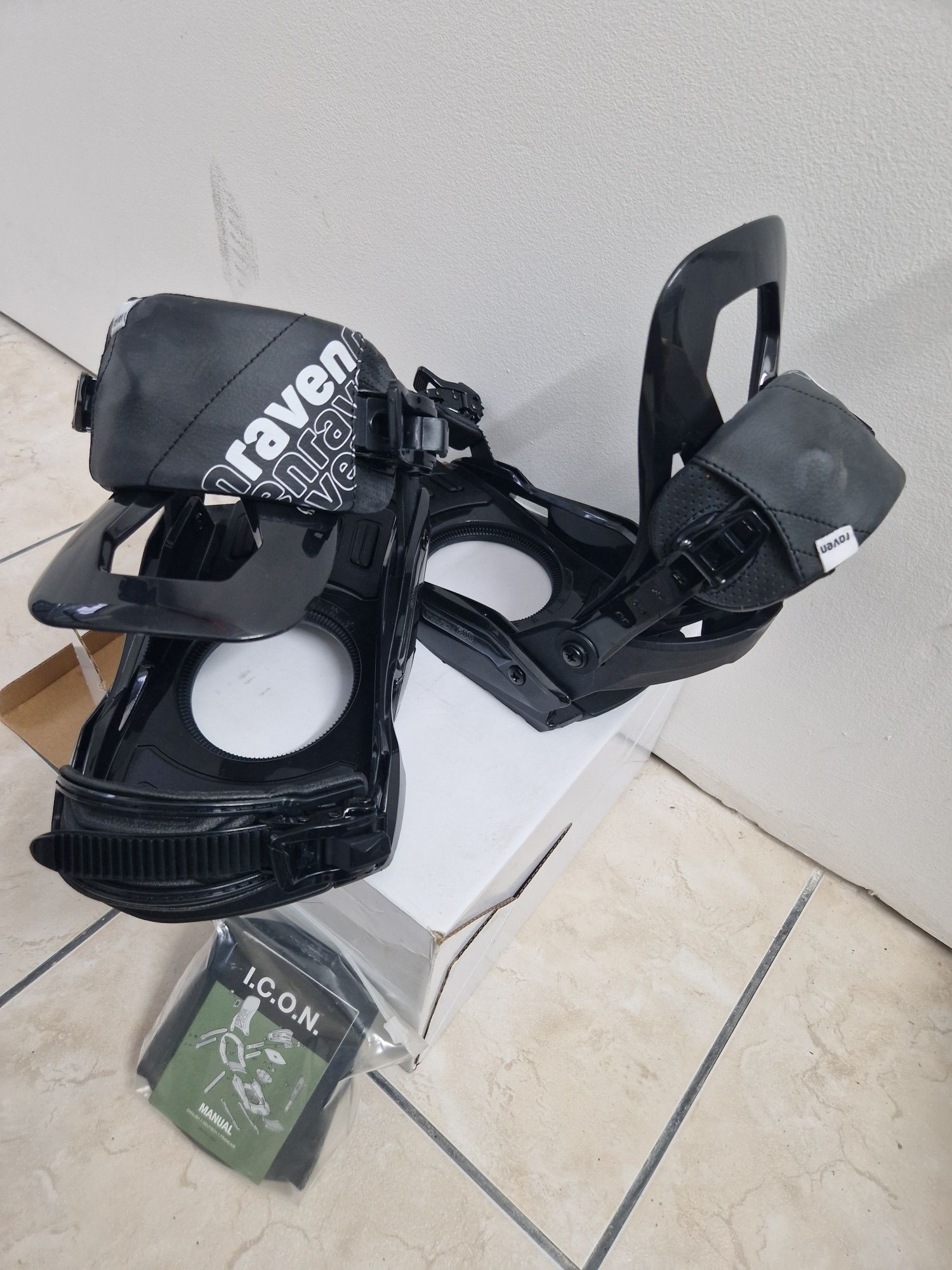 Wiązania snowboardowe Raven s200 rozmiar L nowe